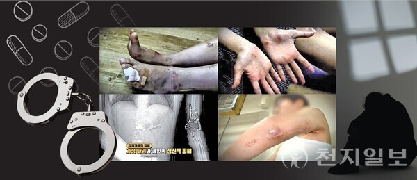 강제개종피해인권연대가 지난 2020년 4월 5일 유튜브를 통해 폭로한 구리이단상담소 신현욱 목사(구리초대교회)의 비리 고발 내용. 화면은 강제개종 피해자들의 실제 피해 모습. (유튜브 해당 동영상 캡처)