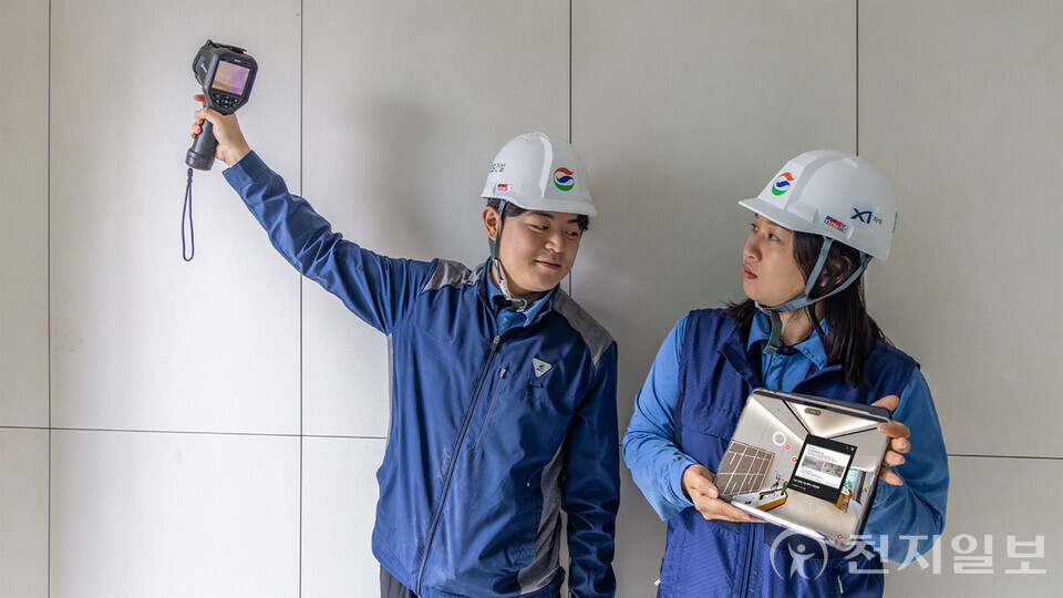 GS건설이 인공지능을 활용한 선제적인 하자 예방 활동을 통해 1년간 하자 판정이 한 건도 발생하지 않았다고 21일 밝혔다. (제공: GS건설) ⓒ천지일보 2025.10.21.