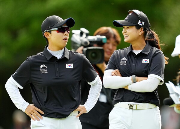 김효주(왼쪽)와 최혜진 (출처:LPGA)