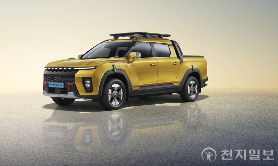 무쏘 EV. (제공: KGM) ⓒ천지일보 2025.10.29.