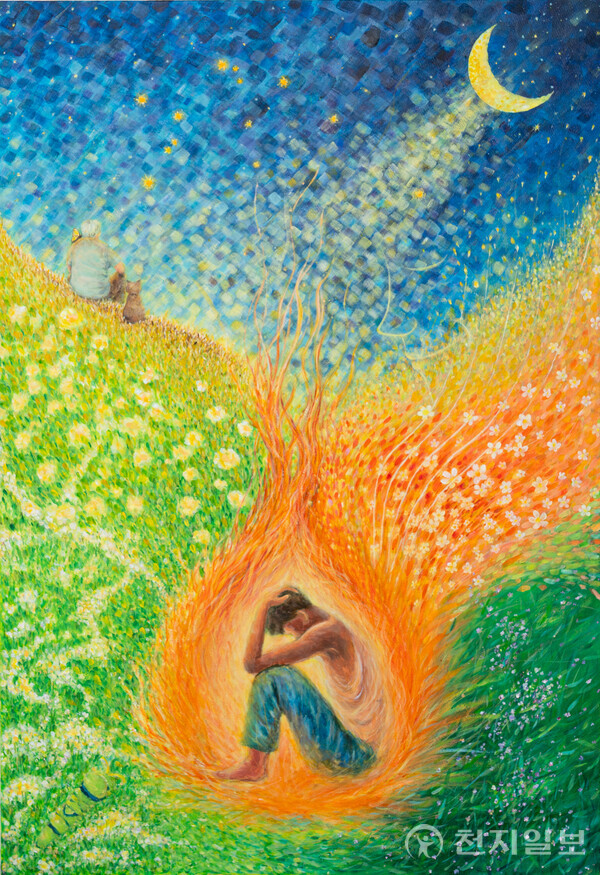 서현민 행정지원과 기록물관리 팀장의 수상작 ‘여정(旅程)’. (제공: 천안시) ⓒ천지일보 2025.10.30.