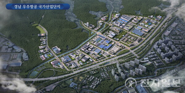 우주항공 국가산업단지 진주지구 조감도. (제공: 진주시청) ⓒ천지일보 2025.11.05.