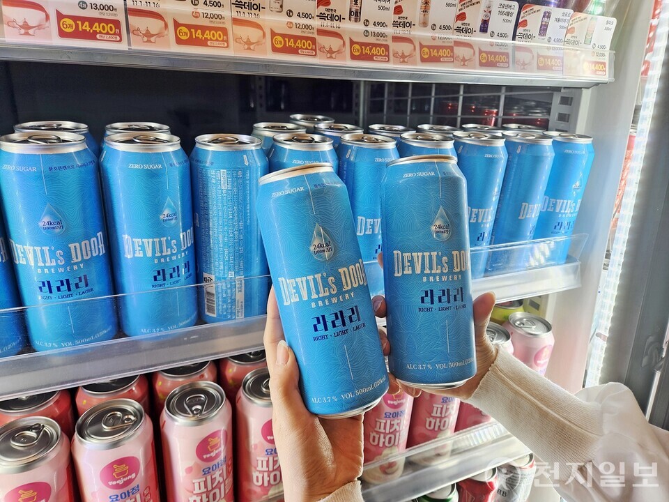 이마트24가 판매하는 '데블스도어 라라라맥주' (제공: 이마트24)