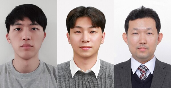 왼쪽부터 연세대 윤태근 박사, 한국과학기술연구원 이양진 박사, 연세대 김관표 교수(제공: 연세대).