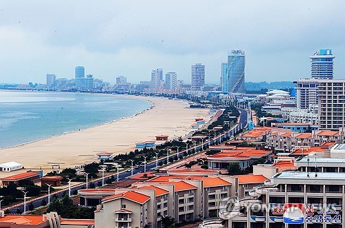 북한의 원산갈마해안관광지구(평양 조선중앙통신=연합뉴스) 원산갈마해안관광지구의 모습. 2024.7.18