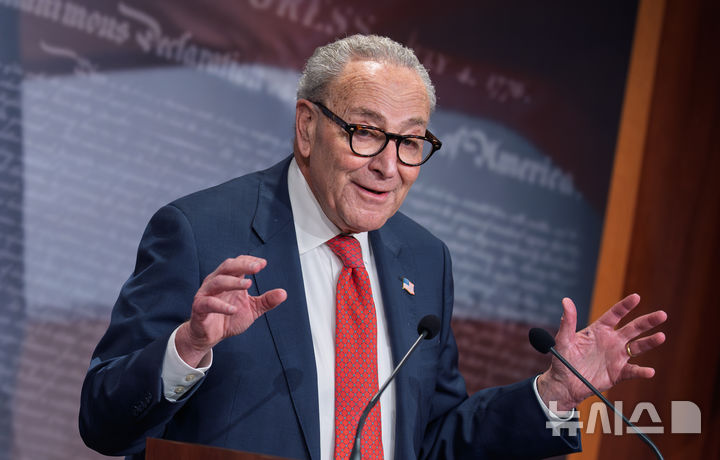 척 슈머 민주당 상원 원내대표. (출처: 뉴시스)