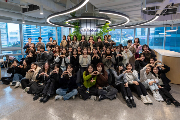 숙명여자대학교가 홍보·미디어 직무에 관심 있는 재학생을 대상으로 지난 13일 글로벌 에이전시 WPP Media 코리아를 탐방하는 ‘WPP Media 캠퍼스 데이’를 개최했다. (제공: 숙명여대)