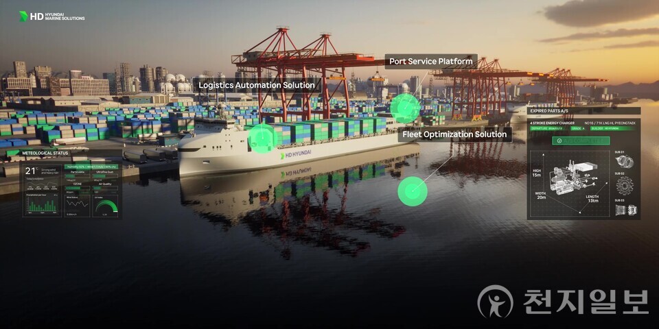 HD현대가 그룹 AI 기술 개발을 총괄하는 AI 전담 조직을 대표이사 직속으로 격상해 초격차 기술력 강화에 나선다. (제공: HD현대) ⓒ천지일보 2025.11.14.