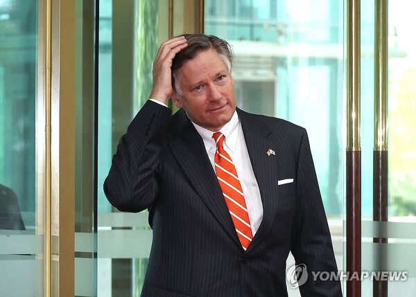 크리스토퍼 랜도 미 국무부 부장관. 2025.9.14. (출처: 연합뉴스)