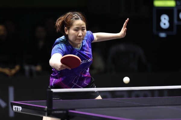 프로탁구 파이널스에 나선 이은혜 (출처:한국프로탁구연맹)