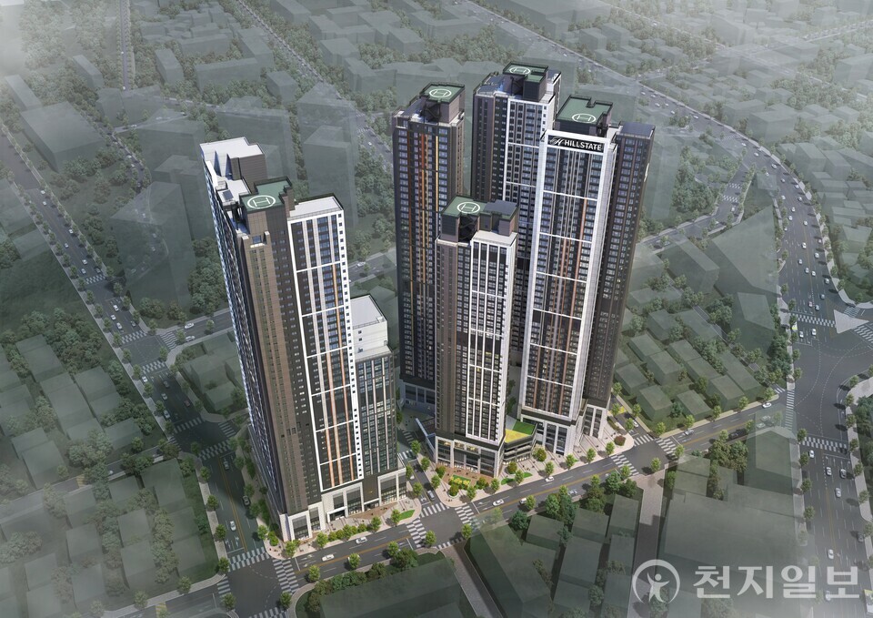 힐스테이트 선암호수공원 조감도. (제공: 현대건설) ⓒ천지일보 2025.11.19.