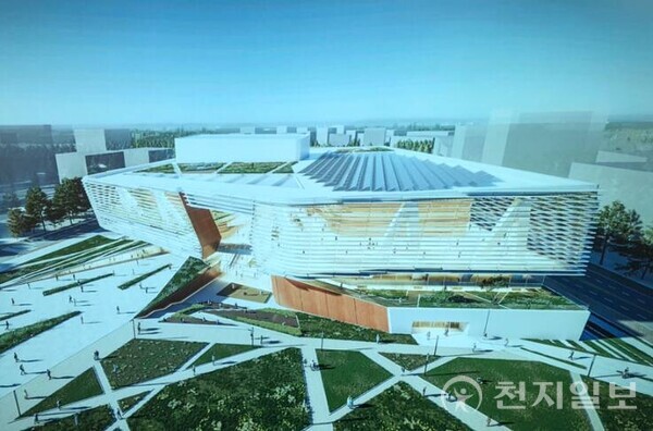 [천지일보 충북=김홍진 기자] 충북아트센터 조감도. ⓒ천지일보 2025.11.20.