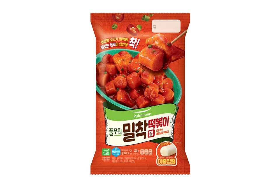 풀무원 신제품 ‘밀착 떡볶이’ 패키지 이미지. (제공: 풀무원) ⓒ천지일보 2025.11.21.