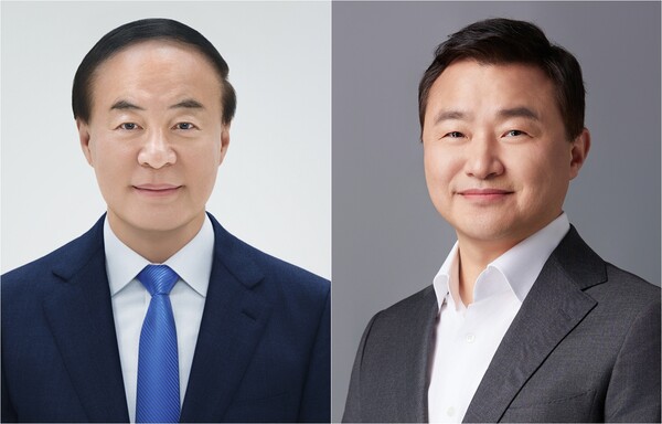 삼성전자 전영현 부회장(왼쪽)과 노태문 사장. (제공: 삼성전자)