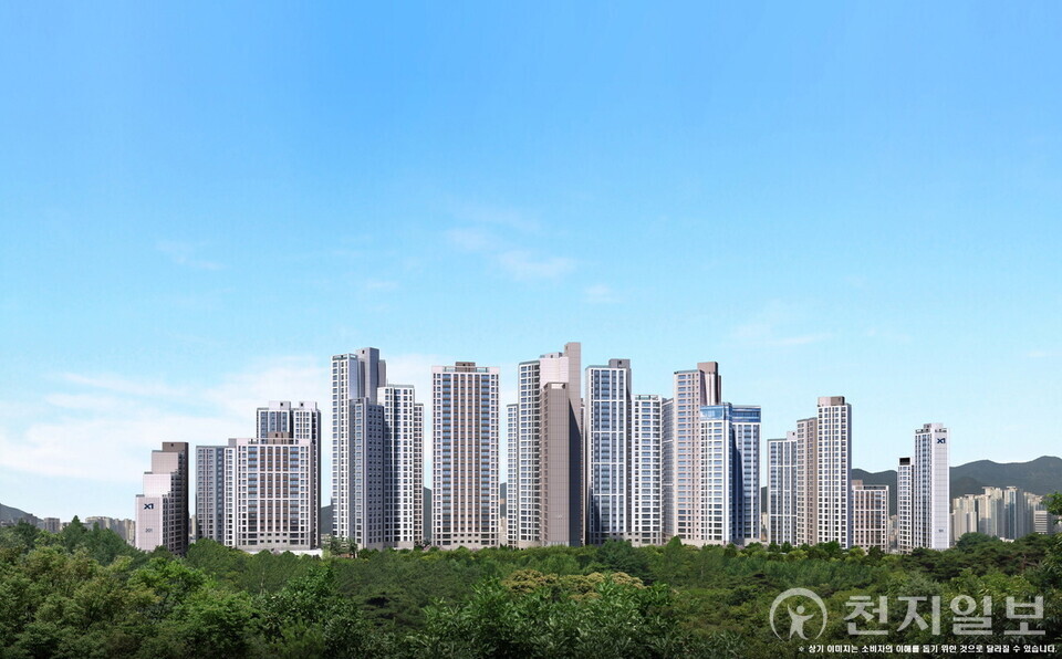 안양자이 헤리티온 투시도. (제공: GS건설) ⓒ천지일보 2025.11.21.