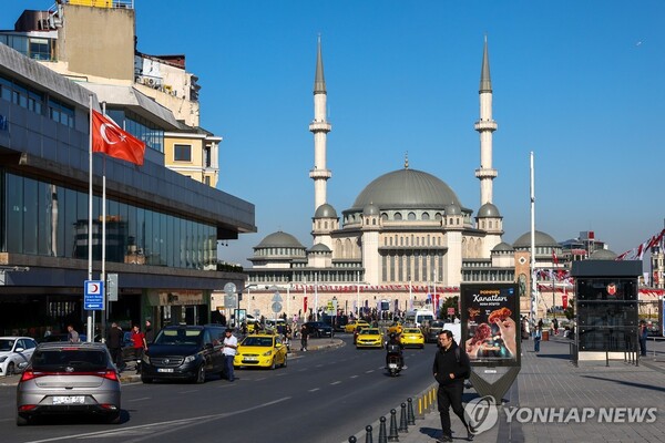 이스탄불 시내. (출처: 타스 연합뉴스)
