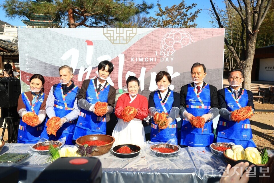 농림축산식품부(장관 송미령)가 ‘김치의 날(11월 22일)’을 맞아 지난 21일 오전 서울 종로구에 있는 국립민속박물관에서 ‘제6회 김치의 날’ 기념식을 개최했다. (제공: 농식품부) ⓒ천지일보 2025.11.22.