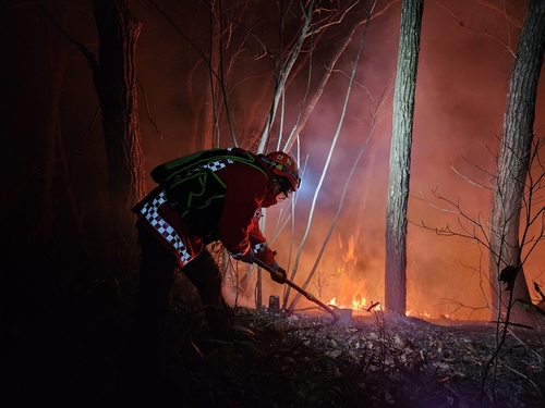 강원 양양 산불. (출처: 연합뉴스)