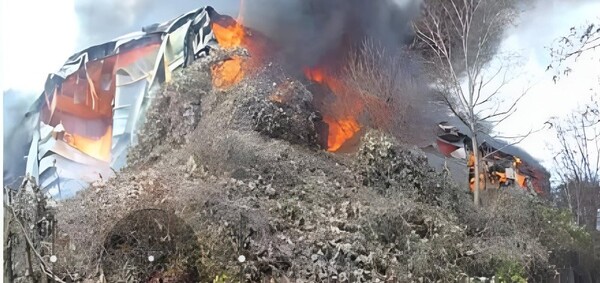 안성 공장 화재 현장 (제공: 경기도소방재난본부)
