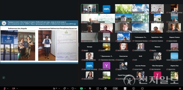 지난 10월 11일 카자흐스탄 악토베에서 ‘9.18 평화 만국회의 11주년’ 기념행사가 열렸다. 온·오프라인 병행 형식으로 개최된 이번 행사는 HWPL의 글로벌 기념주간에 포함된 지역 행사로, CIS(독립국가연합) 국가 간 평화 협력의 물꼬를 트는 중요한 계기가 됐다. 사진은 행사 모습. (제공: HWPL) ⓒ천지일보 2025.11.24.