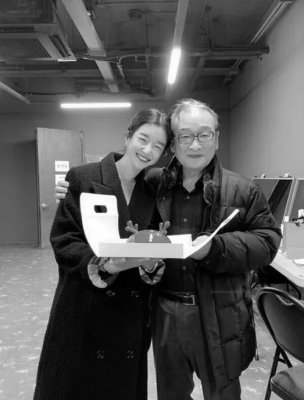 배우 서예지가 배우 고(故) 이순재의 별세 소식에 애도의 뜻을 전했다. (출처: 서예지 SNS)