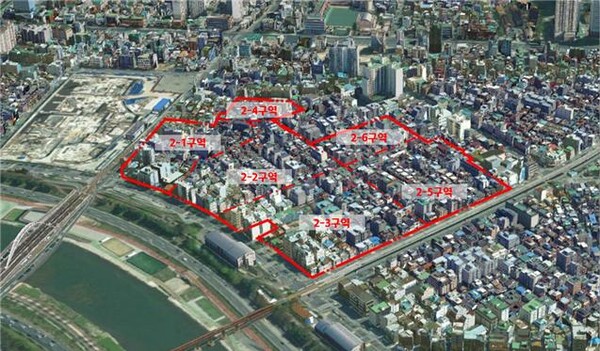 중랑구 중화동 329 모아타운 정비사업 대상지 위치도. (제공: 서울시)