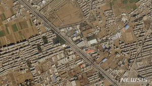 작년 2월 2일 이스라엘 드론 공격이 발생한 이란의 이스파한 군 센터. (출처: 뉴시스)