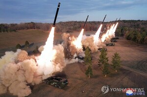 북한 미사일 발사. 자료사진. (출처: 연합뉴스)