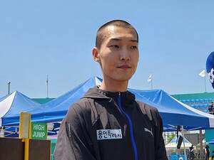 '삭발' <b>우상혁</b>, "올림픽 생각뿐… 열심히 준비한다는 의미로 봐 달라"