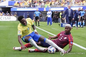 '삼바 축구' 브라질, <b>코스타리카</b>와 0-0 무승부… <b>코파</b> 아메리카 1차전