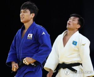 [파리올림픽] <b>유도 안바울</b>, <b>16강</b>에서 충격패… "100％ 실력 발휘 못했다"