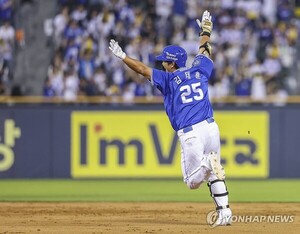 [<b>야구</b>] 삼성, 10년 만에 <b>7연승</b>… 김태훈 8회 역전 투런포