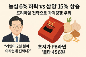 李대통령 ‘라면 2천원’ 발언에 요동친 라면家… 웃는 …