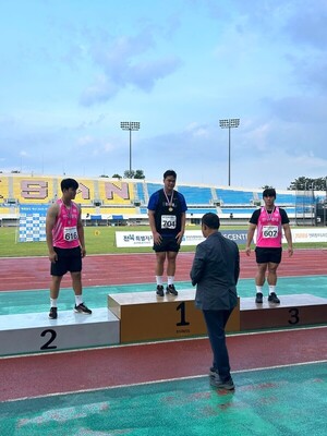 국립경국대학교 예천캠퍼스 육상팀, 전국육상경기대회서 원…