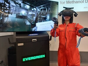삼성重, 메탄올 이중연료 컨선용 ‘VR 운용 솔루션’ …