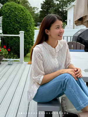 이시영, 아들과 미국살이 2주차 근황 공개