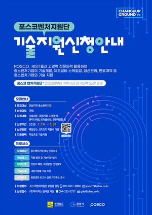 광양시, 2025년 벤처지원단 기술지원사업 참여기업 모…