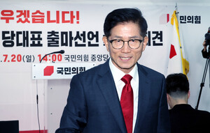 [포토] 김문수 ‘국민의힘 당대표 출마’