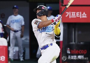 [야구] <b>kt 안현민</b>, 규정타석 채우고 단숨에 타율·출루율·장타율 1위