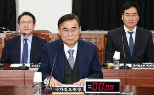 [포토] <b>정보위 출석</b>한 이종섭 <b>국정원장</b>
