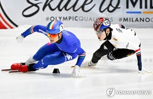 [<b>쇼트트랙</b>] 한국, 올림픽 <b>남자 500ｍ 출전권</b> 3장 확보 무산 <b>위기</b>