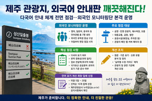 제주 안내판, 외국인 눈으로 다시 본다 - 뉴스 썸네일 이미지